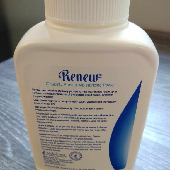 Renew Hand Wash from Melaleuca - Picture 2 of 2